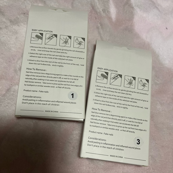 False Nails Leopard Print - Picture 2 of 3